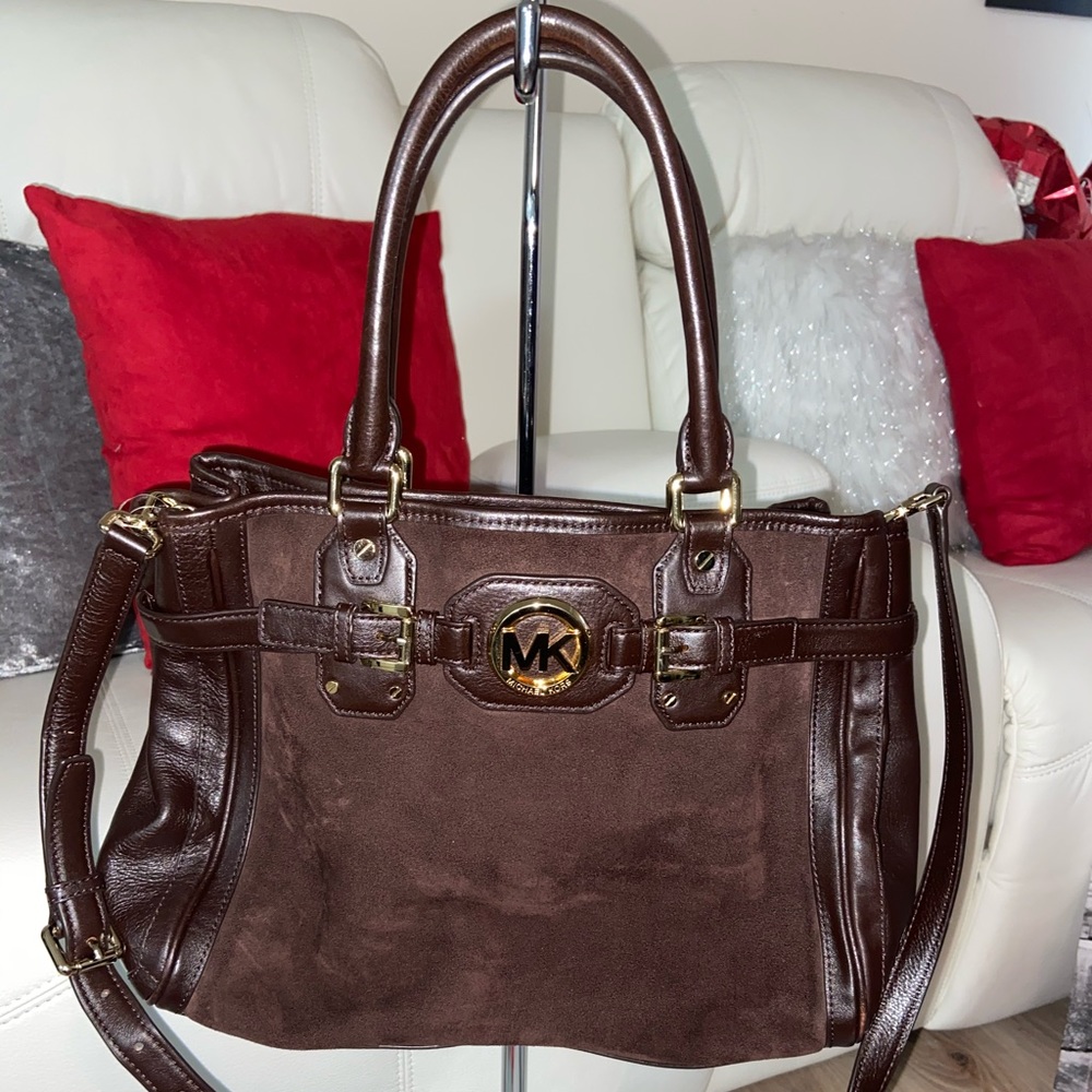 Michael by Michael Kors Suede Bag
